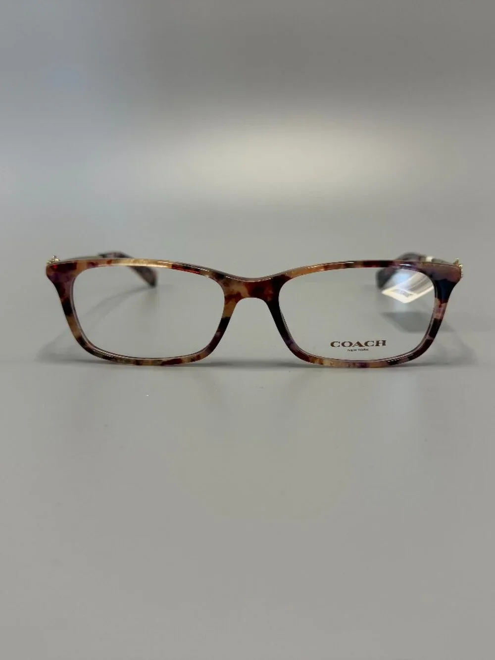 Coach HC6110 5739 Petal Tortoise Eyeglass Frames 52-16-140 New Demo